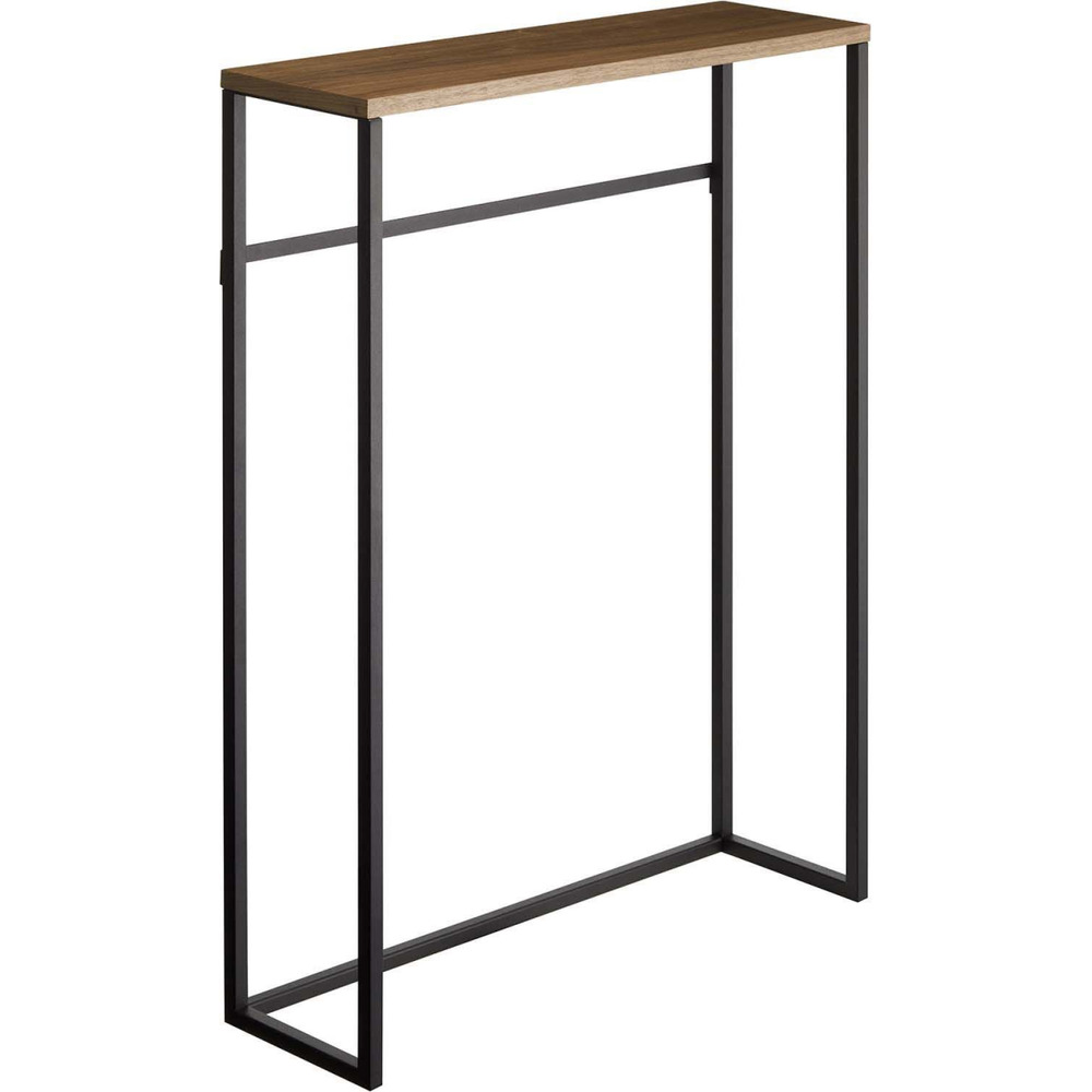 Console d'entrée en bois et métal tower