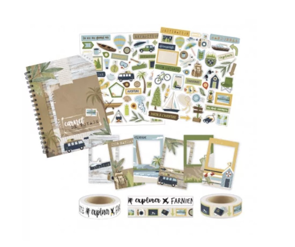 Kit carnet de voyage