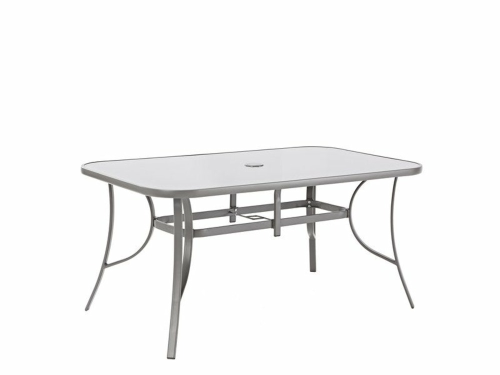 Table de jardin en intérieur et en extérieur rectangulaire personnes