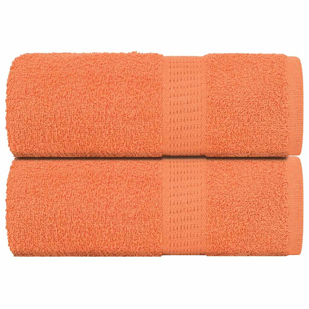 Serviettes d'invité frogn 2 pcs orange 30x50 cm 360 g/m²