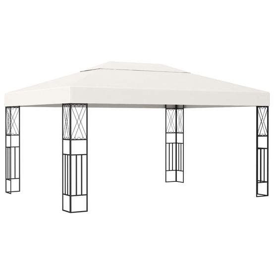 Tonnelle 3x4 m CrÚme Tissu