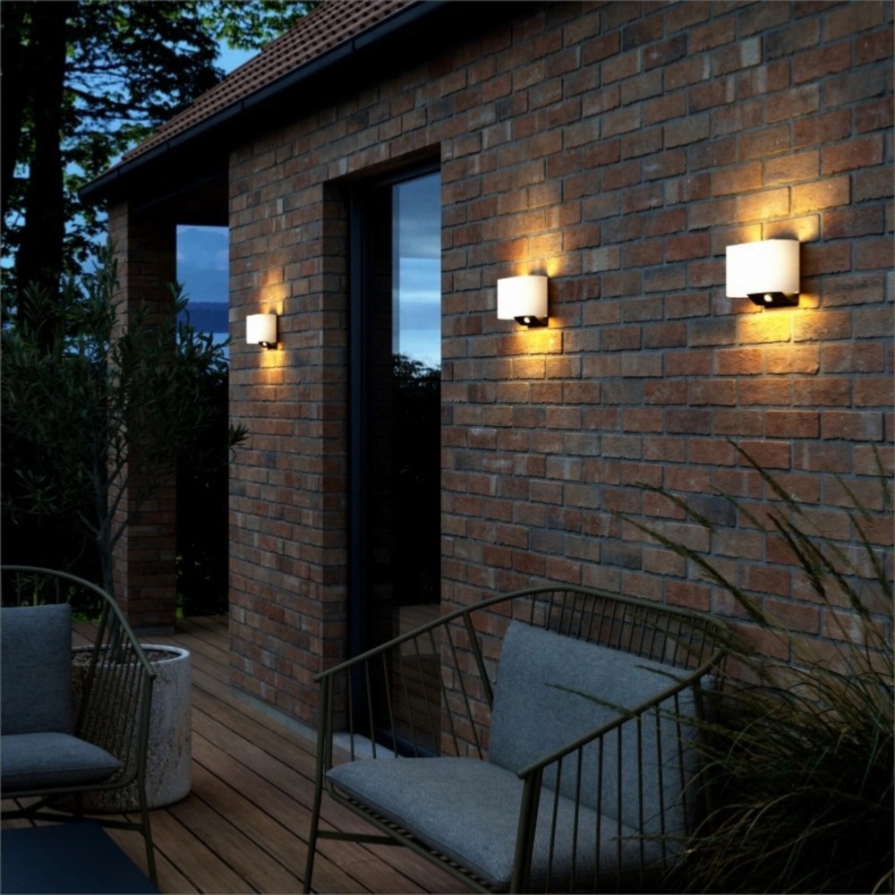 Applique solaire murale piola 250 lumens