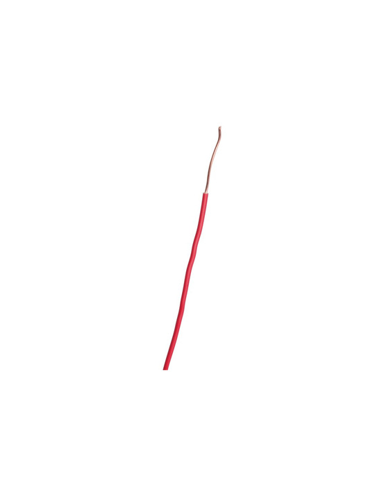 Fil h07vu rouge 1,5mm² c100m