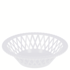 Original - la paniere ronde - corbeille à pain rétro - plastique alimentaire sans bisphénol a - compatible lave-vaisselle -