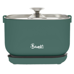 Fontaine à eau sans fil verte pour chat