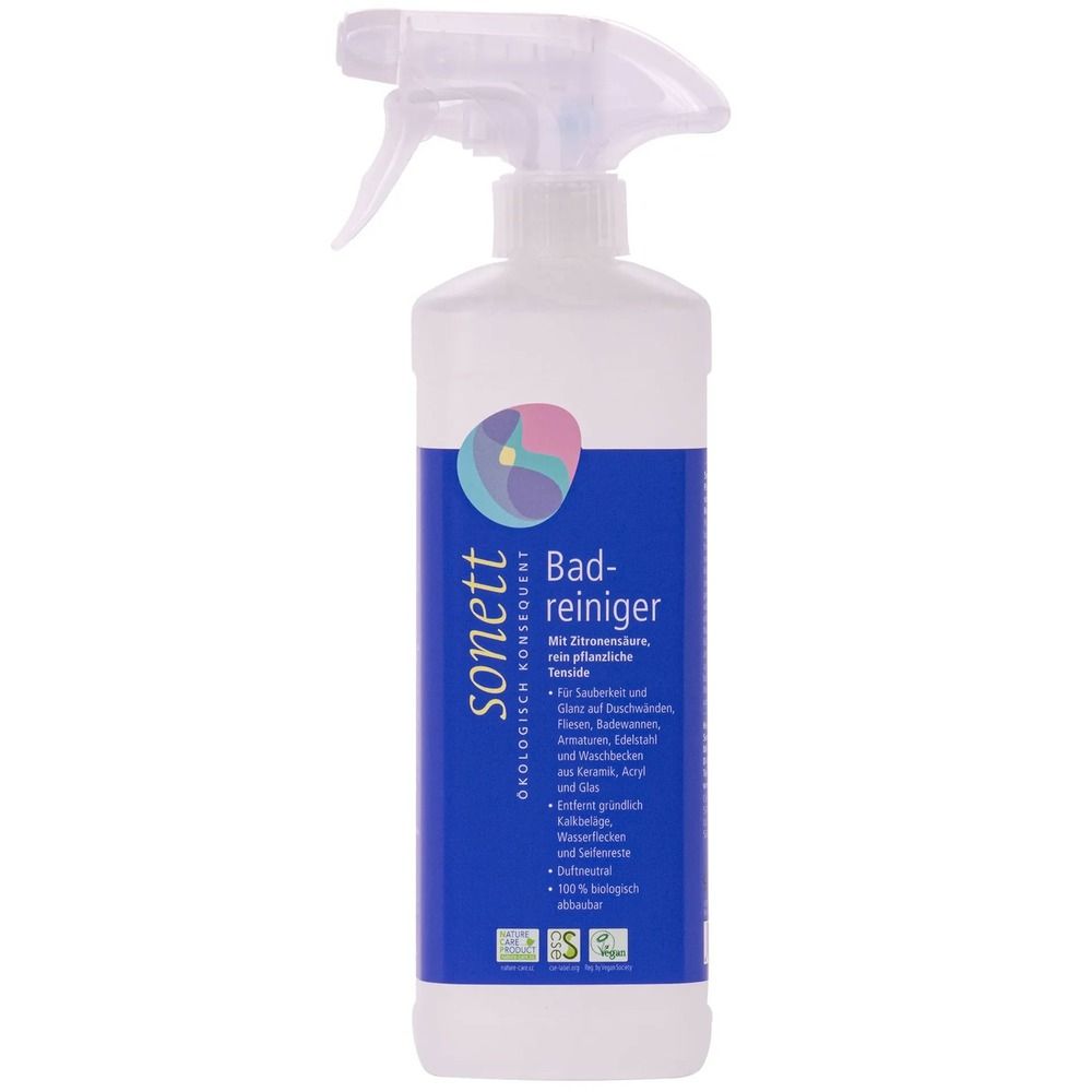 Nettoyant salle de bain, spray 500ml, nettoyant salle de bain écologique, nettoyant salle de bain naturel