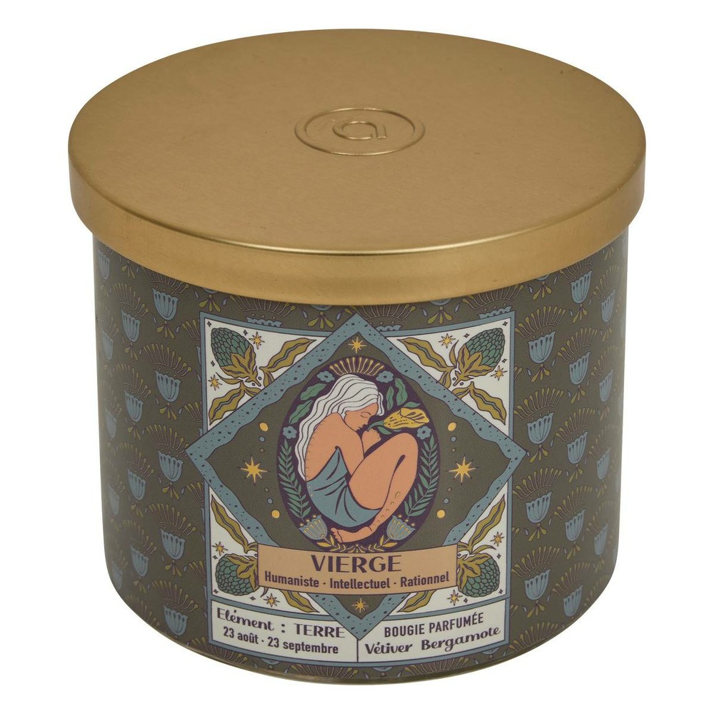 Bougie parfumée astro 396g pot verre assorti