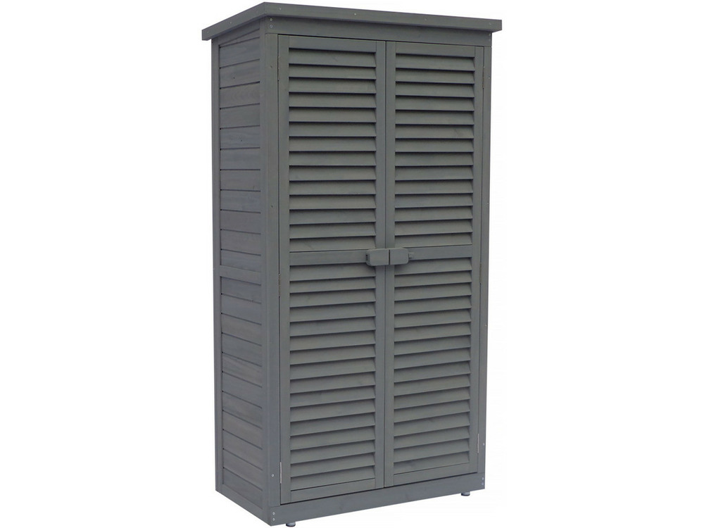 Armoire de jardin Space - 87 x 46.5 x 160 cm - Anthracite