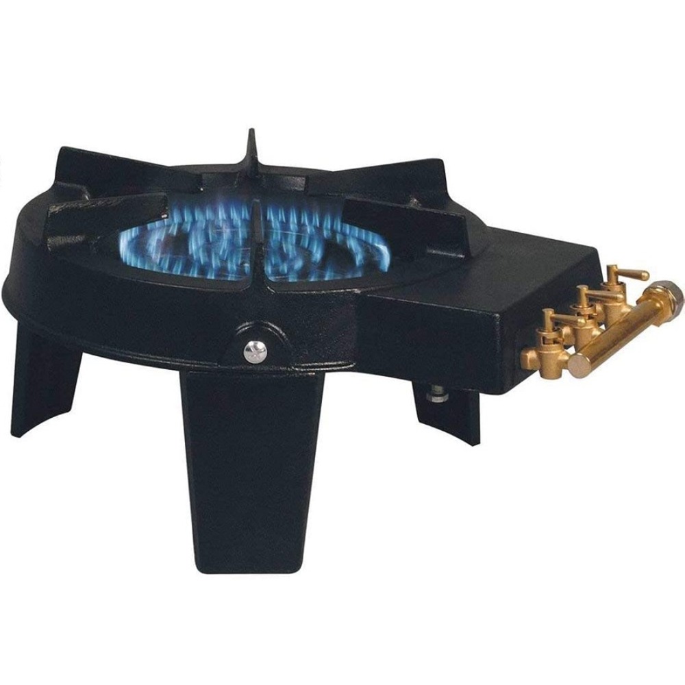 Réchaud à gaz 3 feux tripatte en fonte 8.8kw - 2944.0