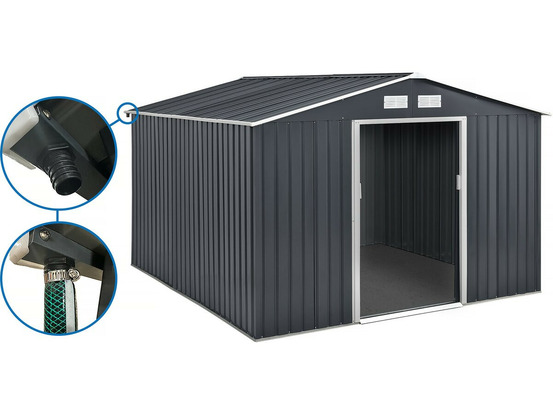 Abri de jardin métal -