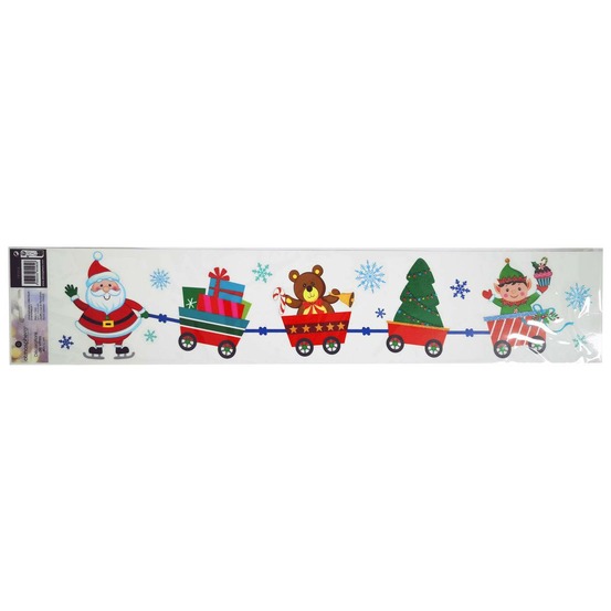 Décovitre wagons 60x12cm, 4 assortiments