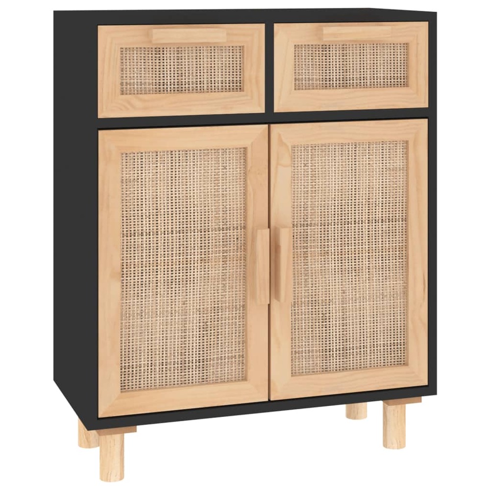 Buffet bahut commode armoire meuble de rangement organisateur cuisine salle de séjour salon 60 x 30 x 75 cm bois de pin massi