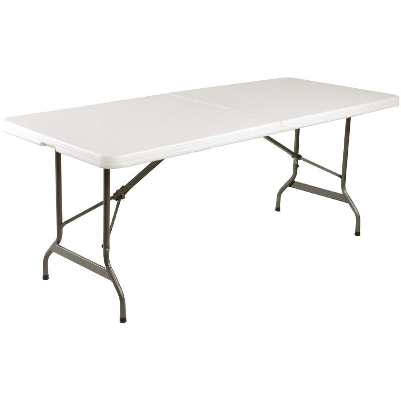 Table pliable au centre blanche 1829 mm - bolero