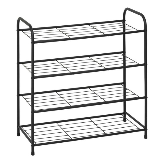 5five - range-chaussures 12 paires metty noir