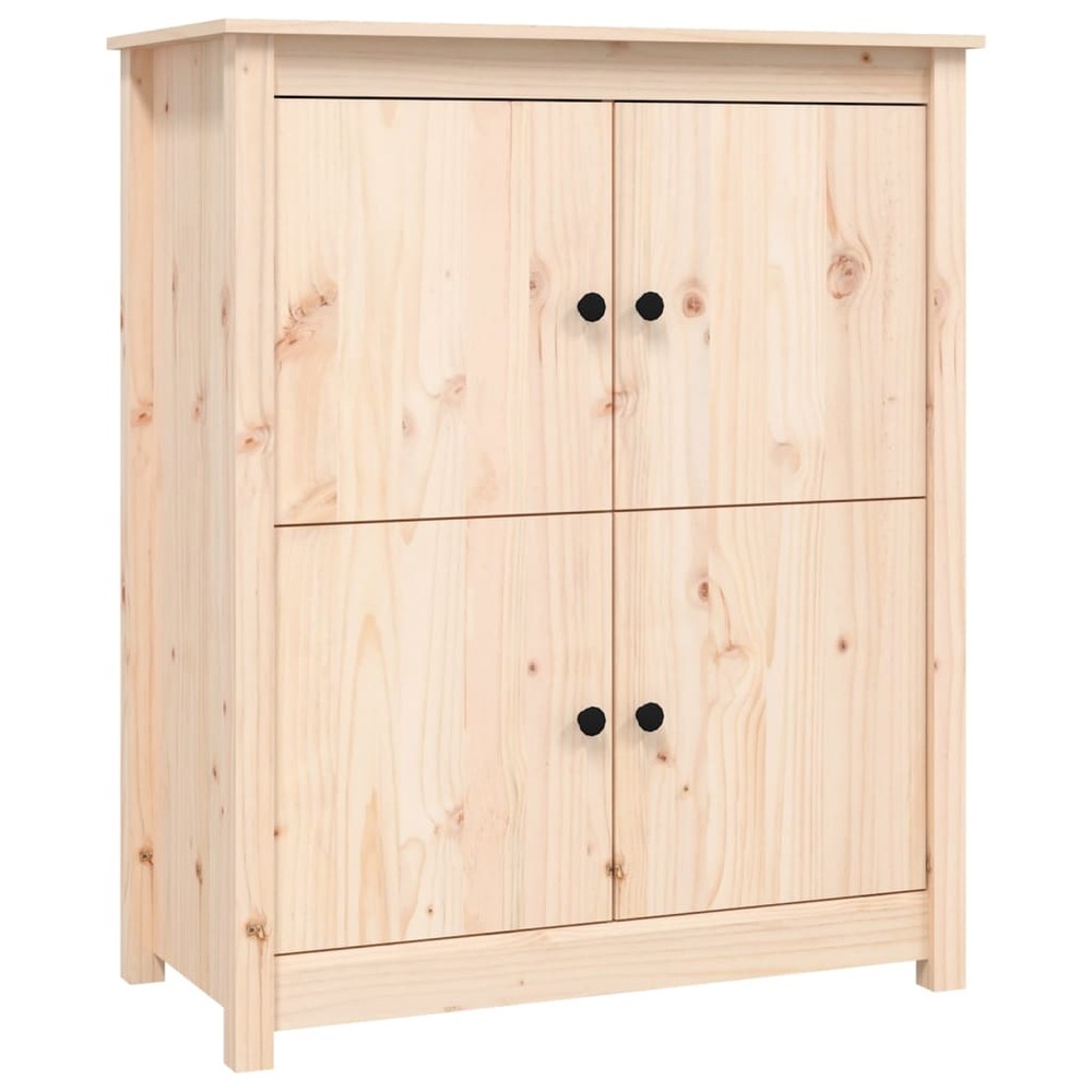 Buffet bahut commode armoire meuble de rangement organisateur cuisine salle de séjour salon 83 x 41,5 x 100 cm bois massif de