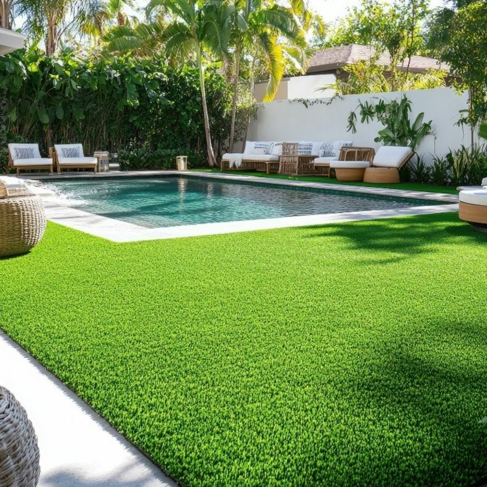 Gazon synthétique green eco 25mm - 4mx23m soit 92m2 - bbe