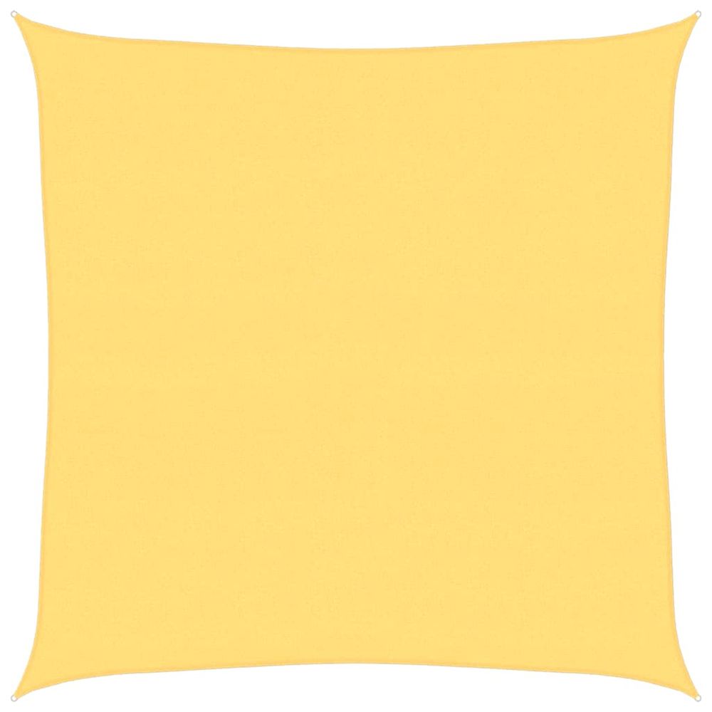 Voile d'ombrage 160 g/m² beige 6x6 m pehd