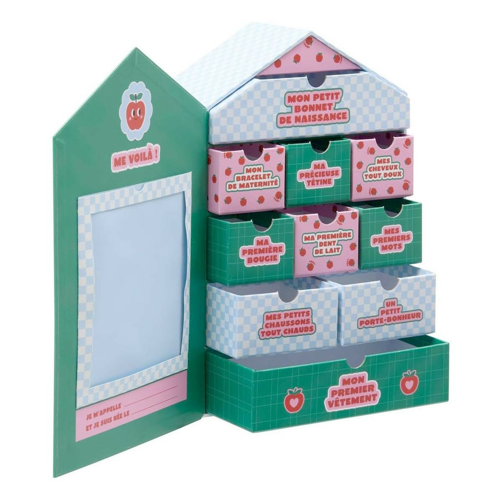Coffret de naissance maison 
