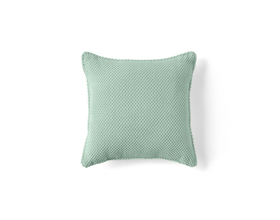 Topaze - coussin - velours texturé - 40x40 cm