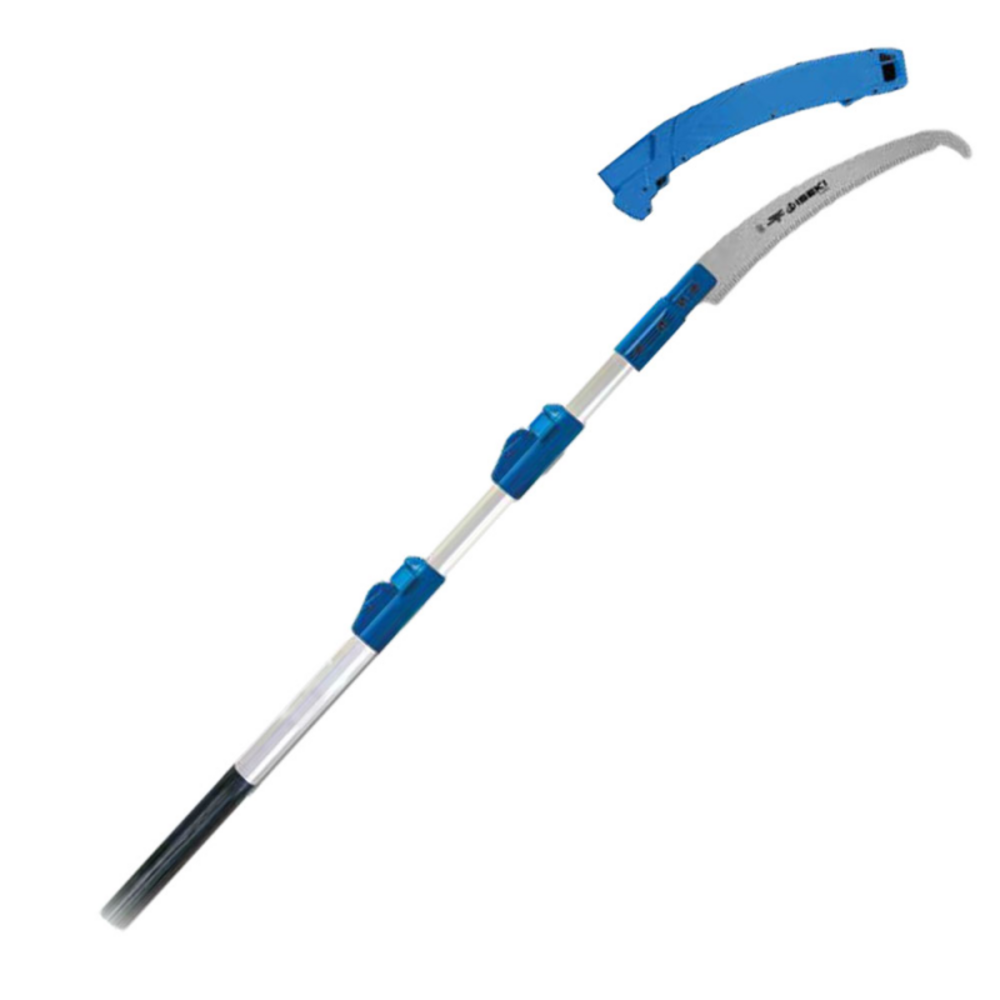 Scie à main sur perche télescopique, pro iseki 4,5m - spt-330-45