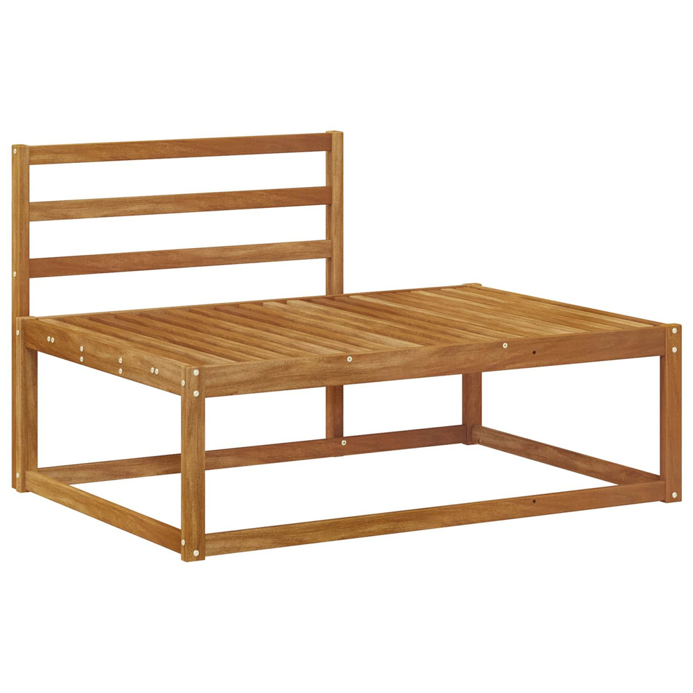 Canapé d'extérieur extrémité naturel 115 x 83 x 73 cm