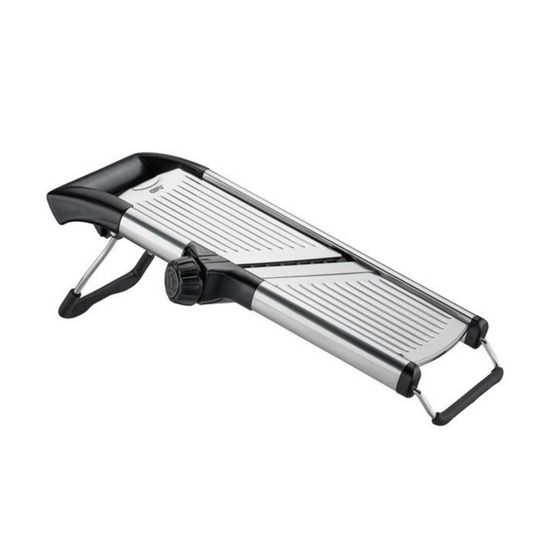 Mandoline gourmet en gris/noir - 89541