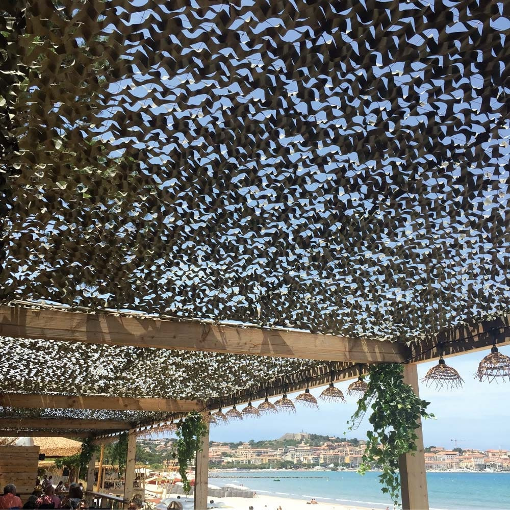 Filet de camouflage renforcé militaire 3x9m