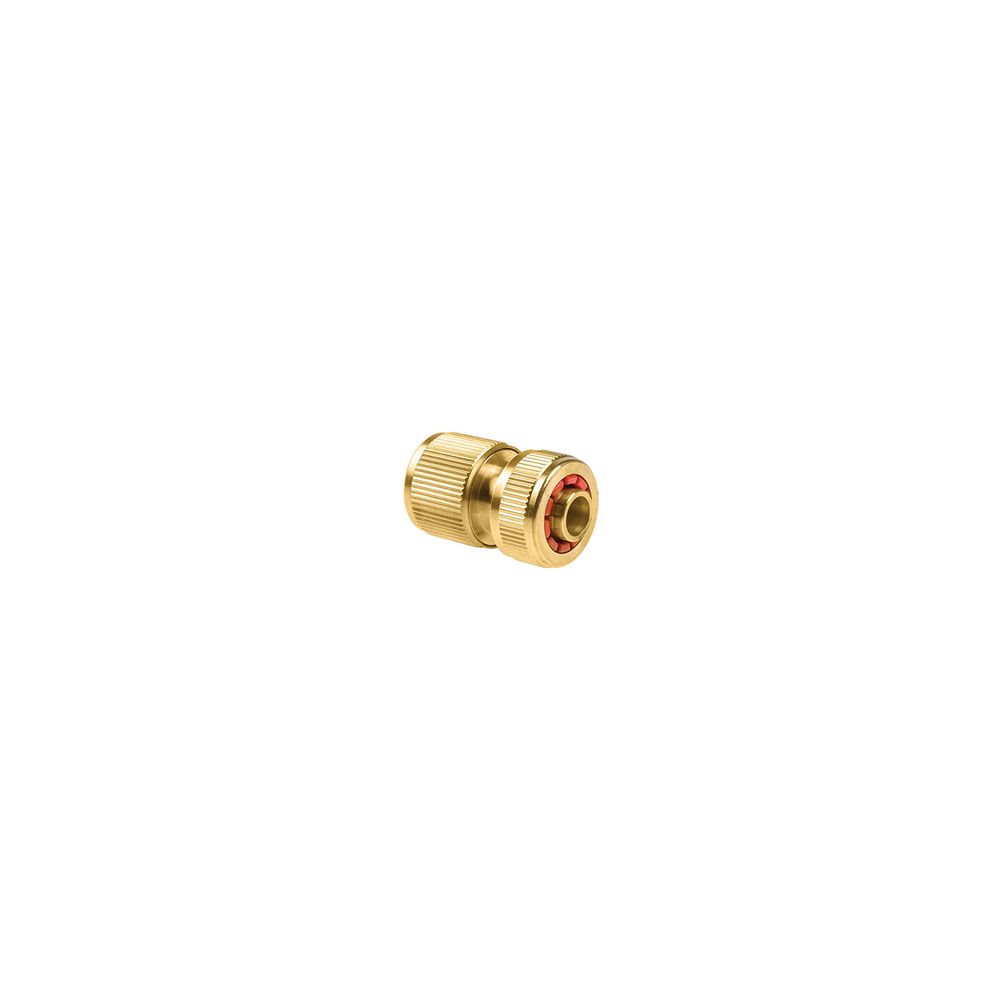 Raccord rapide - stop 1/2'' laiton.