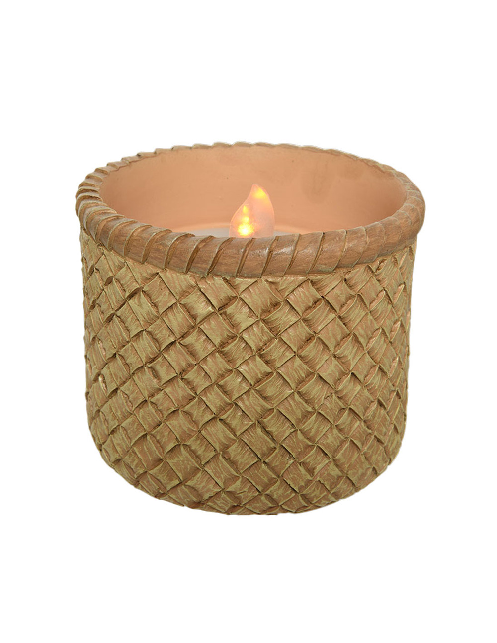 Bougie solaire effet flamme de 8cm 898158