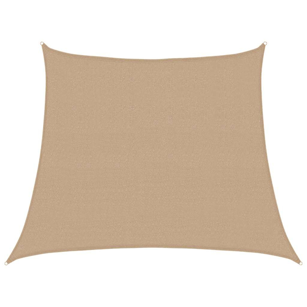 Voile d'ombrage 160 g/m² taupe 3/4x3 m pehd