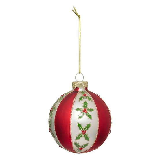 Boule de noël en verre