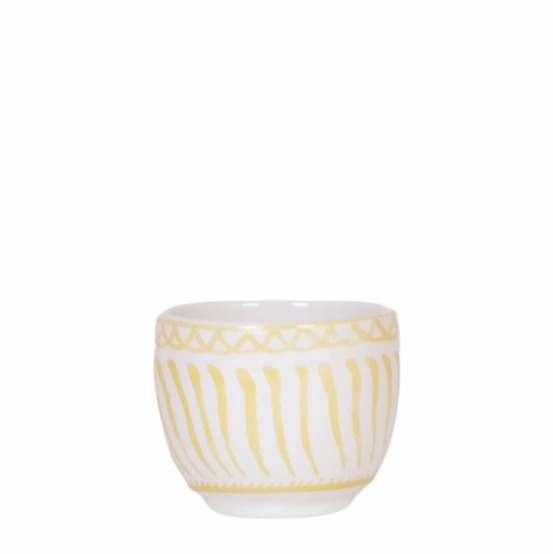 Pot décoratif granada - jaune