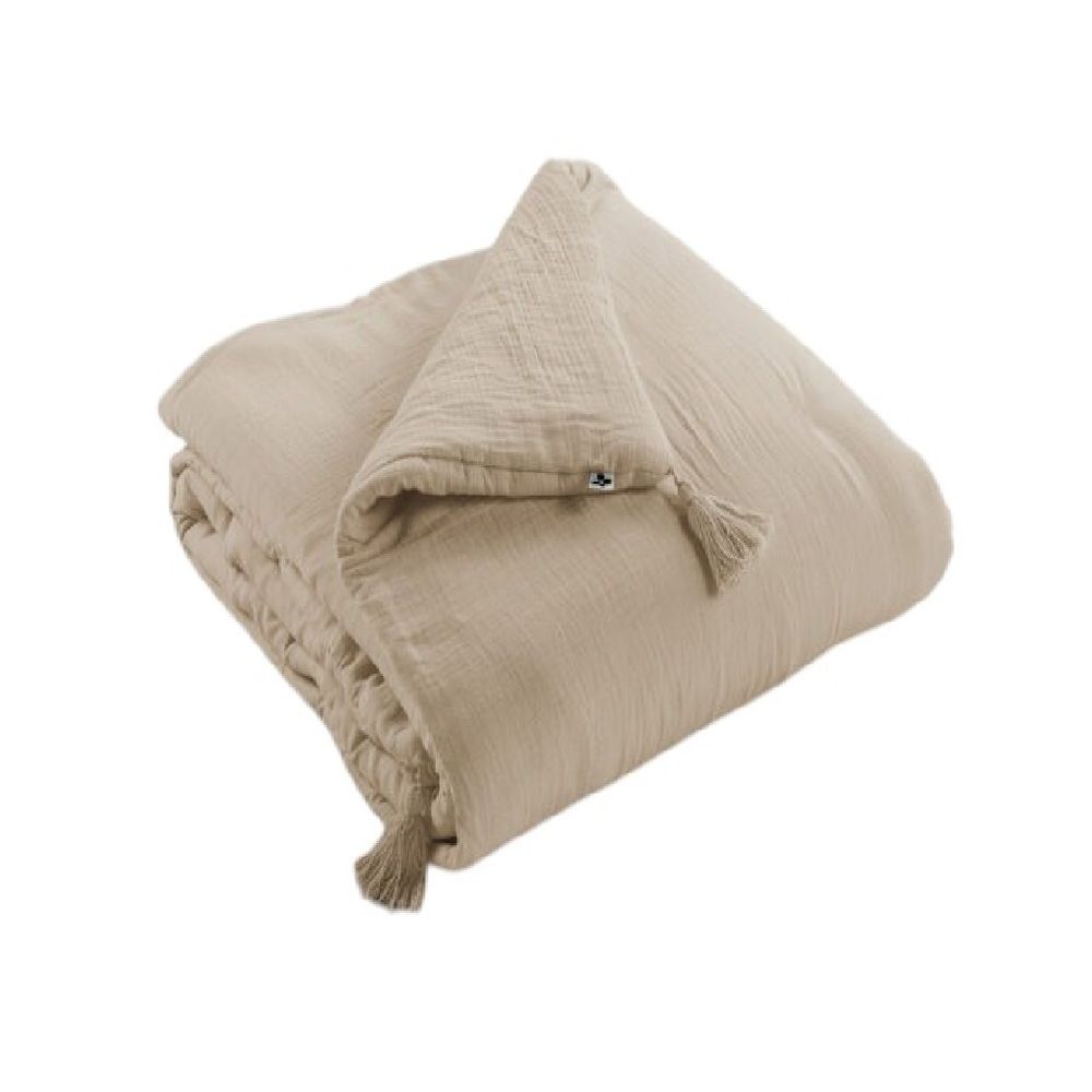 Edredon boutis gaze de coton collection gaia