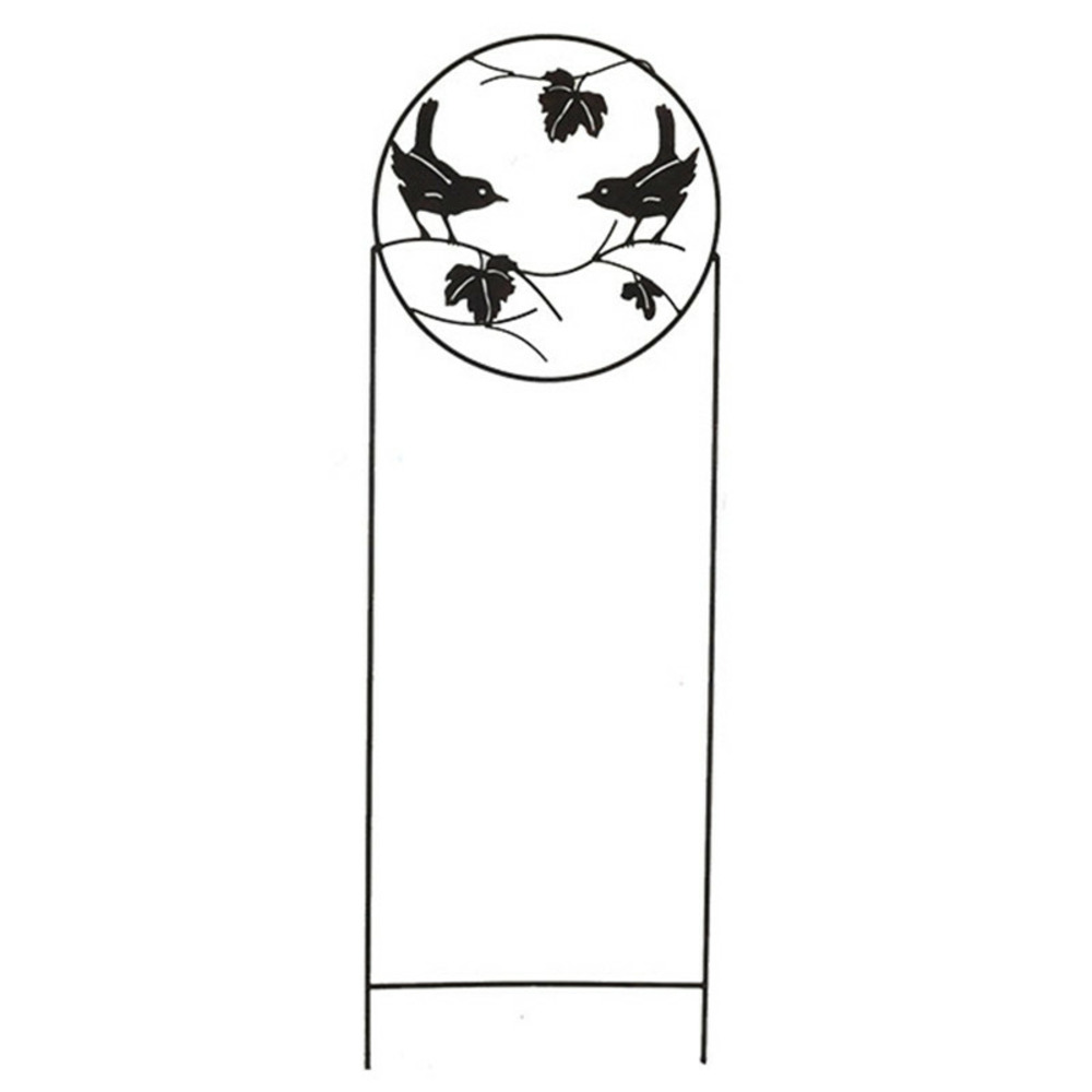 Treillage jardin fer oiseaux 35x112cm