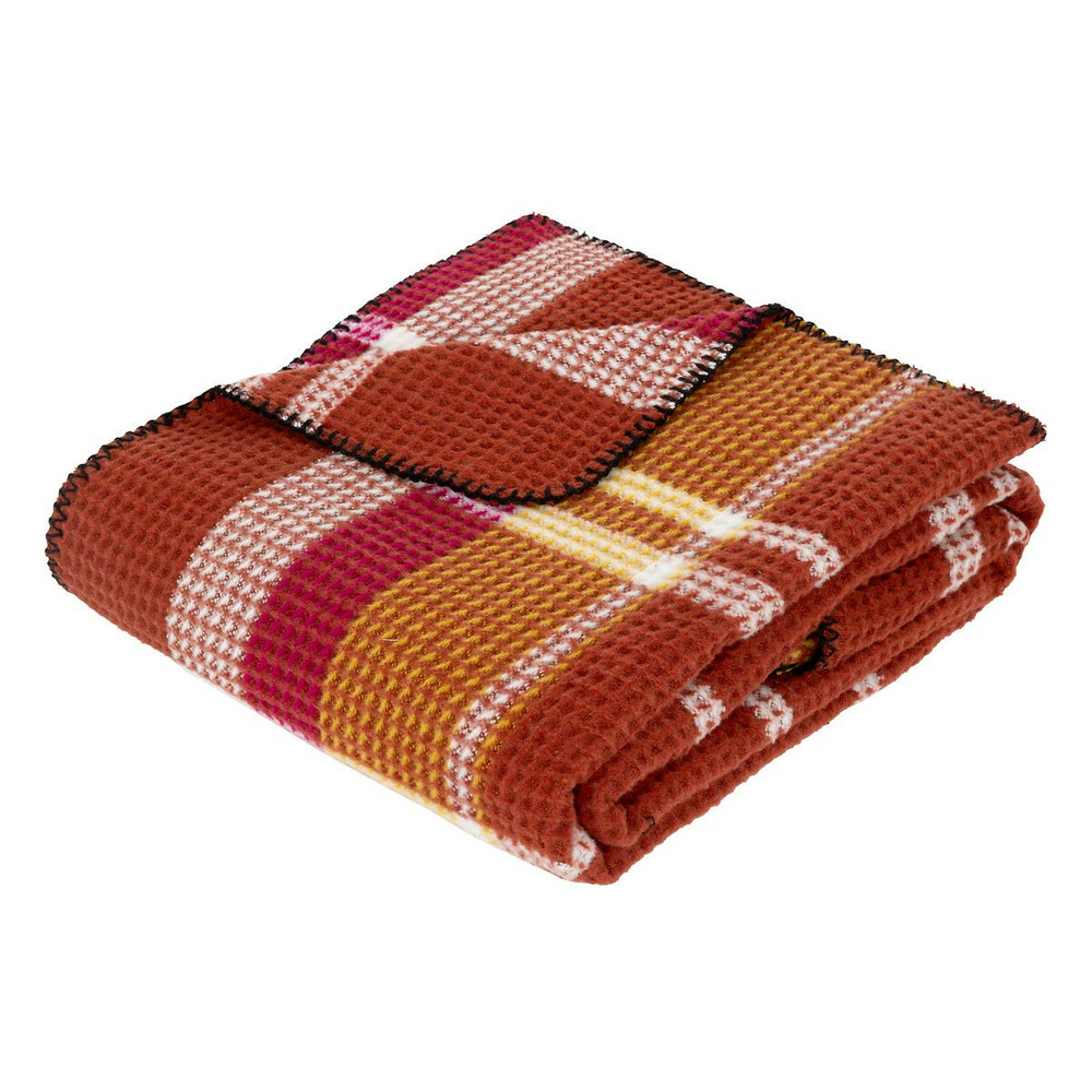 Plaid gaufré imprimé 