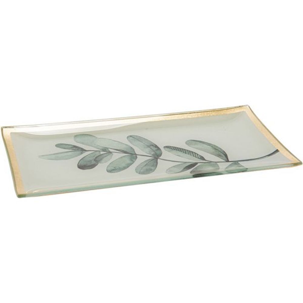 Vide poche en verre feuille