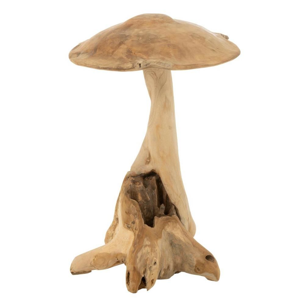Champignon déco en teck 