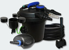 Kit filtration bassin 6000l 11 watts uvc 70 watts pompe tuyau skimmer fontaine
