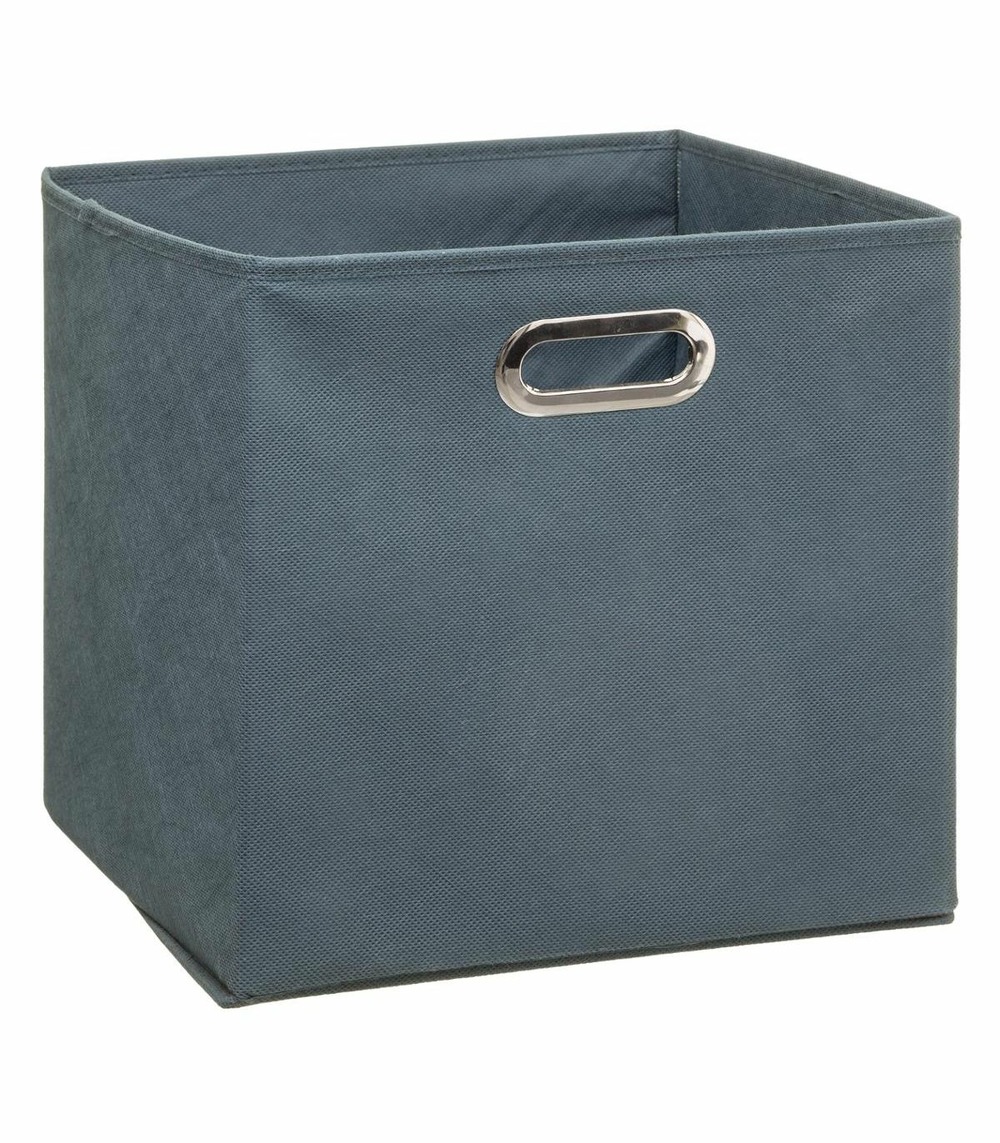 Boîte de rangement bleu 31 x 31 x 31 cm