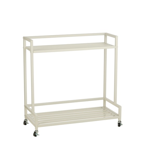 Mica decorations greenrax meuble de rangement sur roulettes - etagere rangement pour plantes interieur, plantes exterieur ou