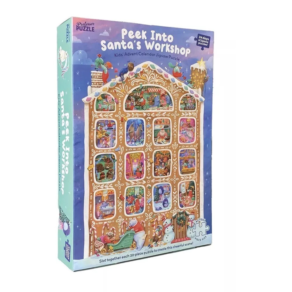 Calendrier de l'avent l'atelier du père noël