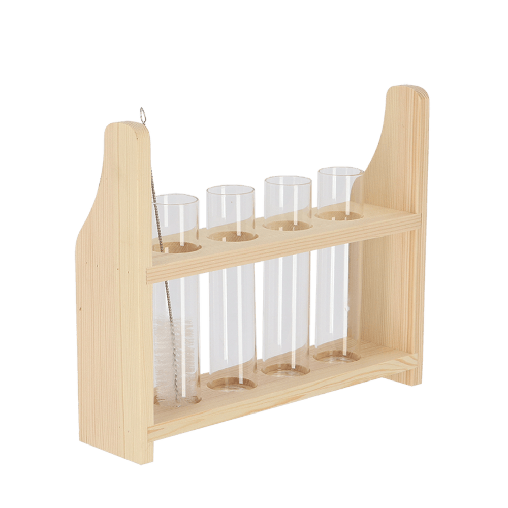 Support pour tubes à essai s à poser - h 20 cm