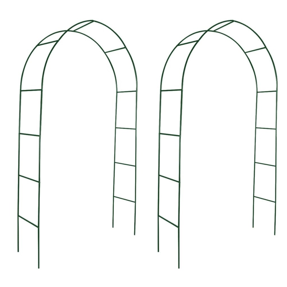 Arche de jardin 2 pcs pour plantes grimpantes Truffaut