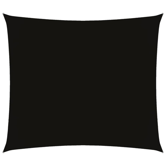 Voile de parasol tissu oxford rectangulaire 2,5x3 m noir