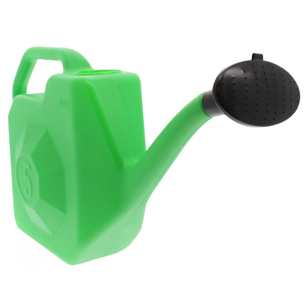 Arrosoir en plastique coloré 5 litres vert