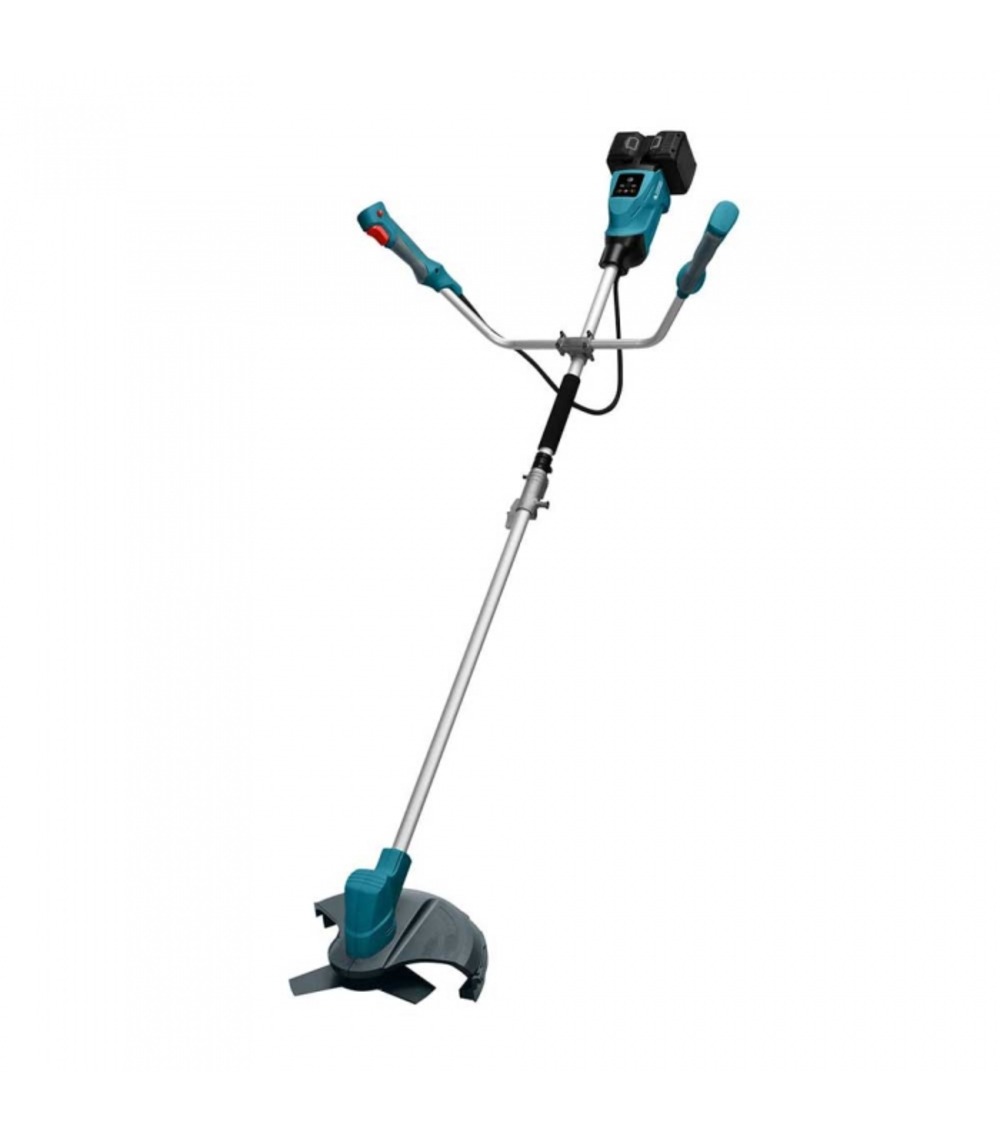 Débroussailleuse électrique sans fil 40v avec lame 3 dents et bobine - könner söhnen ks bct-40v