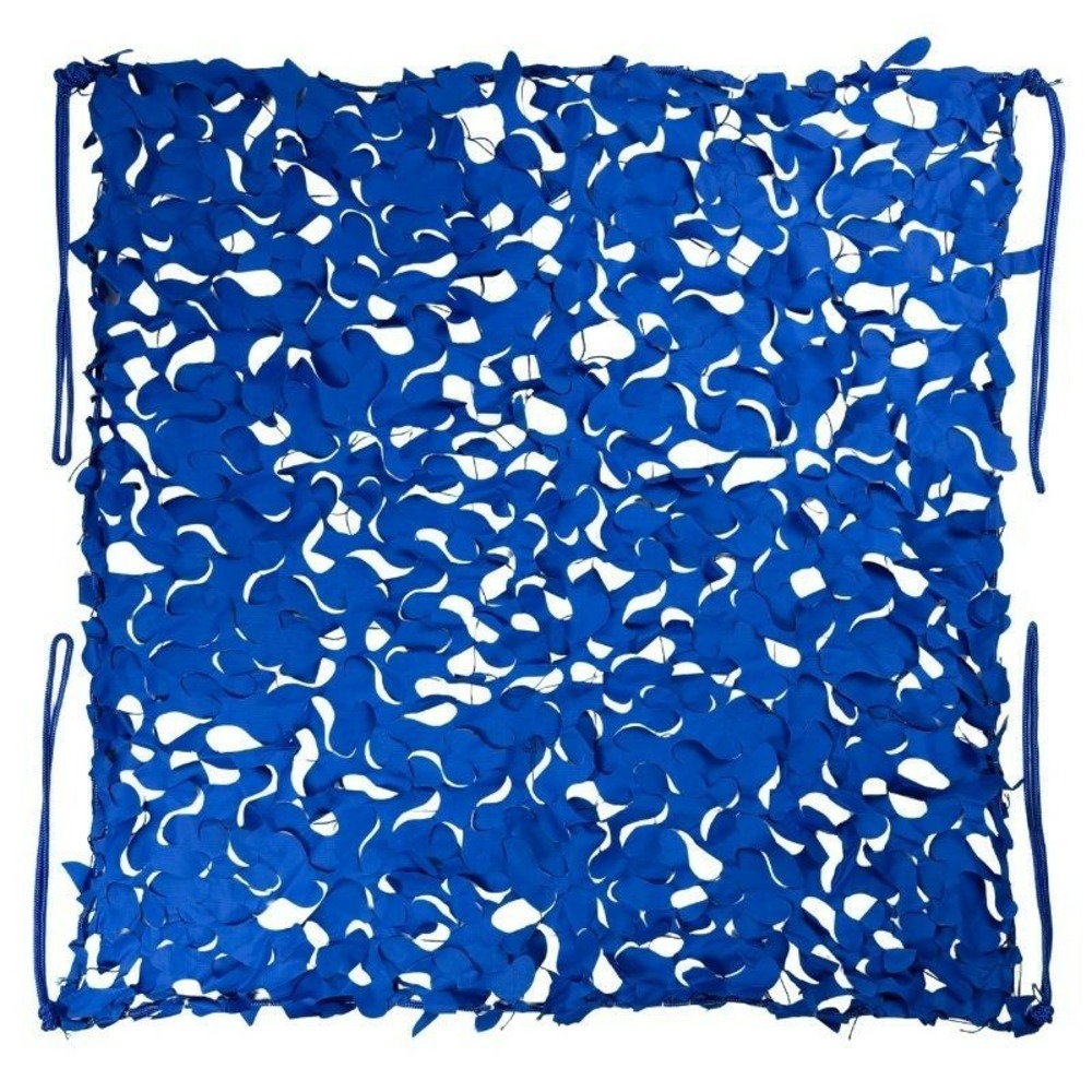 Filet de camouflage renforcé bleu 7x10m