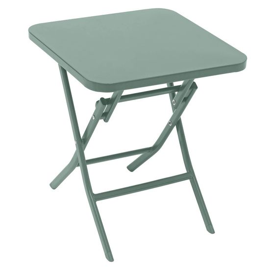 Table d'appoint de jardin carrée