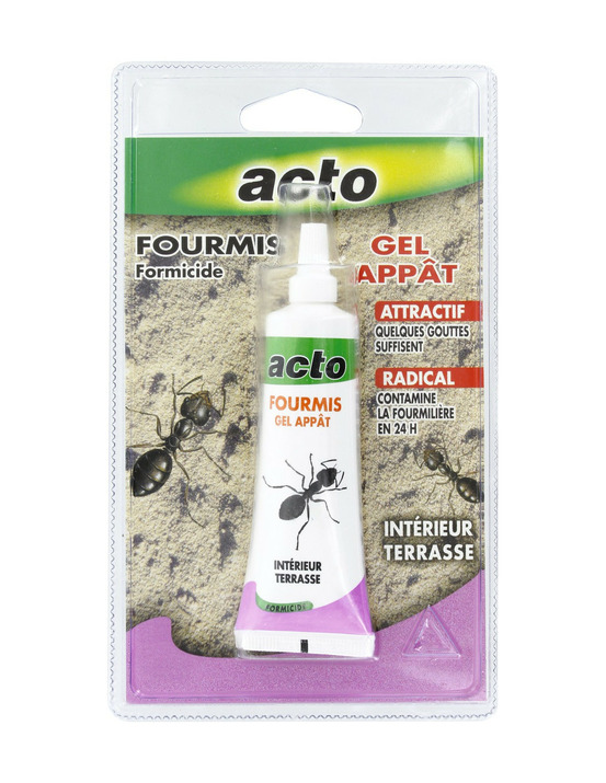Gel anti-fourmis acto 30g : élimination totale de la fourmilière
