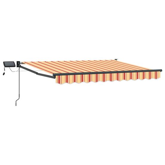 Store rétractable manuel avec leds multicolore 2,5 x 2 m